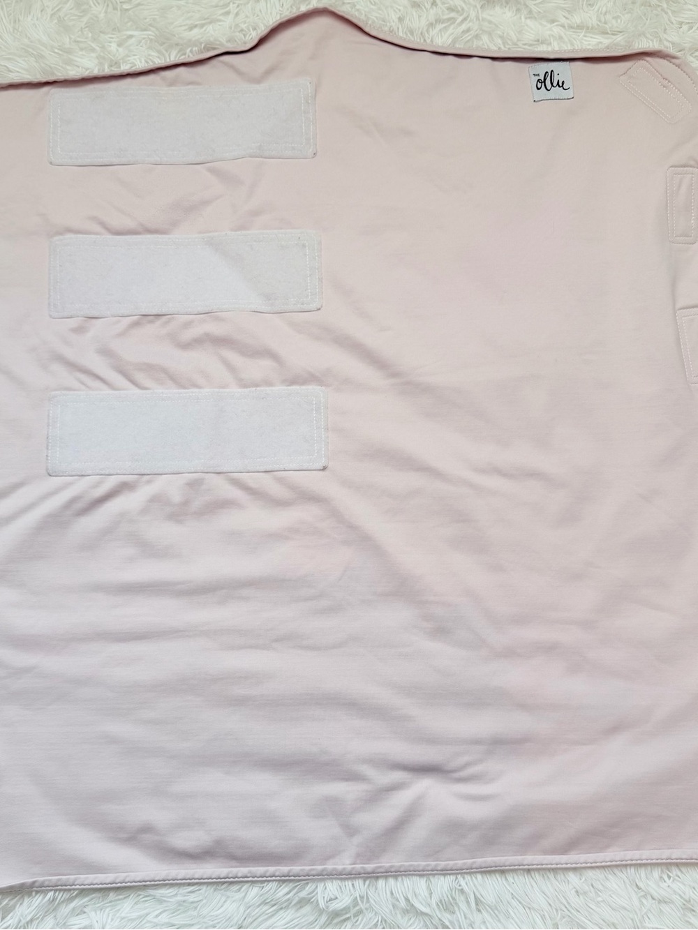 The Ollie World Ollie Swaddle Blush Pink Newborn - Picture 6 of 9